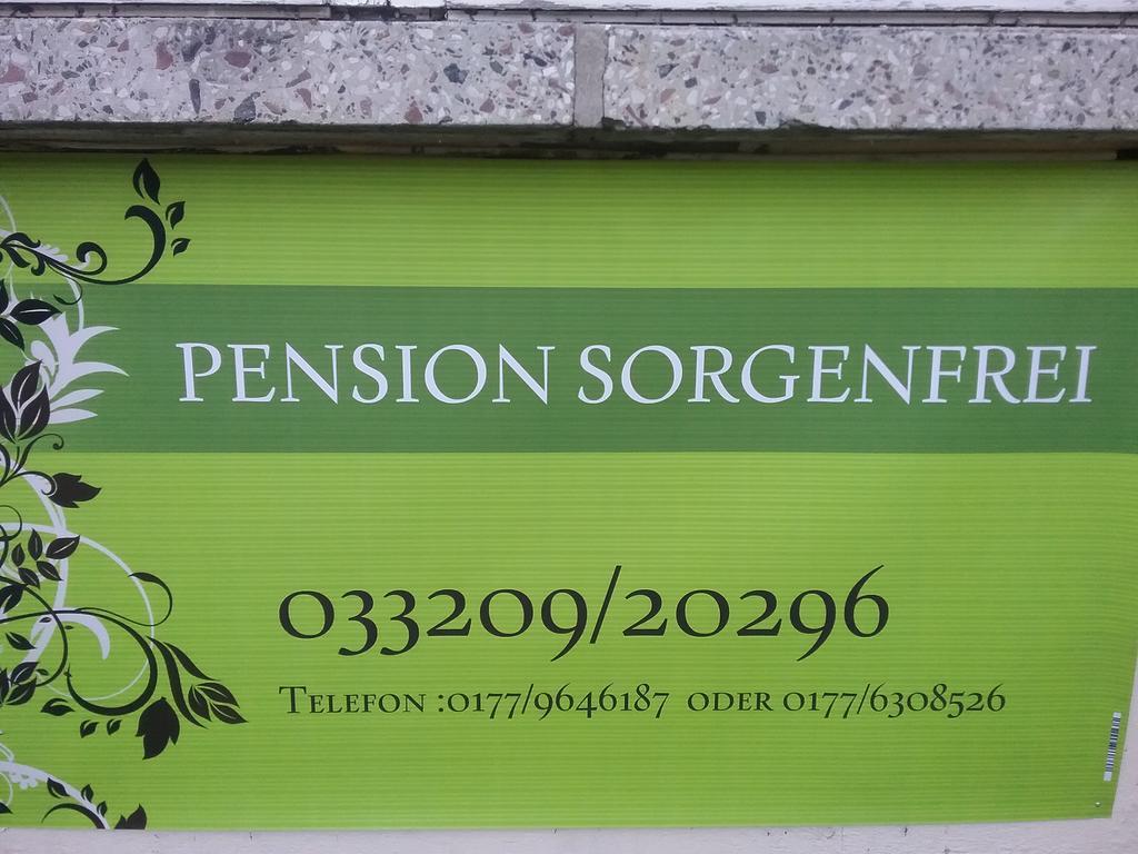 קאפוט Apartment Sorgenfrei מראה חיצוני תמונה